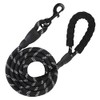 SunGrow Nylon Dog Leash, Pet Training Tool with Padded Handle