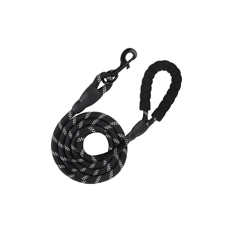 SunGrow Nylon Dog Leash, Pet Training Tool with Padded Handle