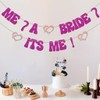 Me? A Bride? Its Me!Banner,Bachelorette Party Decorations,Bridal Shower Engagement Wedding