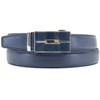 YEHMAN Men's Ratchet Automatic Leather Belt without Holes with Automatic