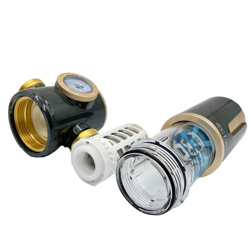 High Flow 40 Micron Spin Down Sediment Filter with Pressure