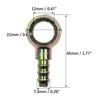 X AUTOHAUX Car 1/4" 6mm ID Hose Barb 12mm Banjo