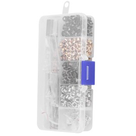 Eyelet Grommet Washer, Handwork Grommet Kit 1 8 with 3pcs Kit,3mm .12 Tools Set 3mm X 420pcs (3mm*420 Sets)