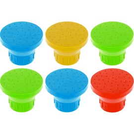 OFXDD Garden Flower Bottle Top Sprinkler - Pack of 6 - Portable Outdoor Bottle Accessories for Dogs Shower - Head Bottle Water Sprinkler