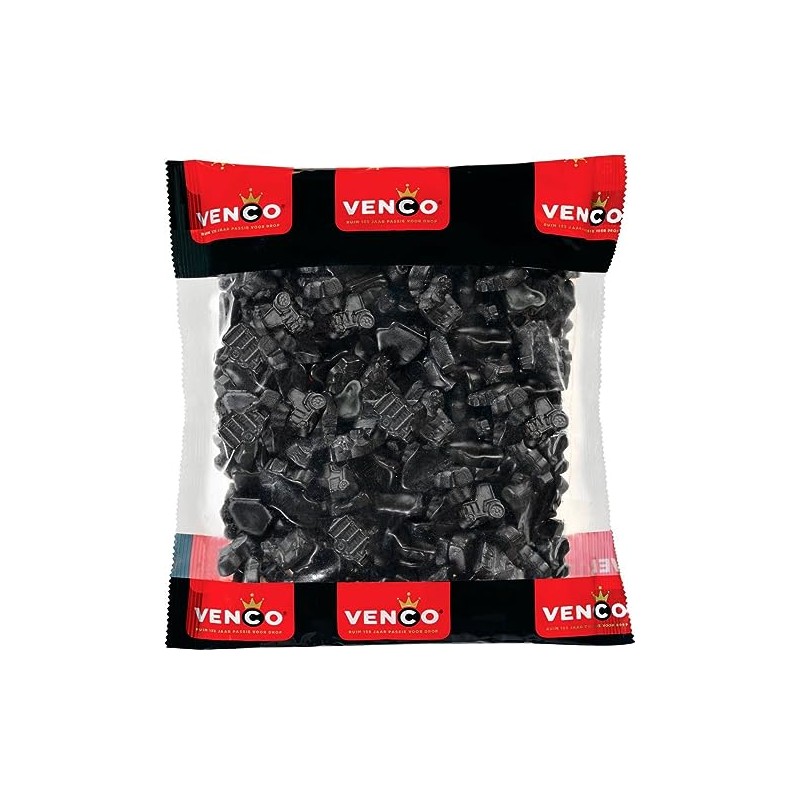 Venco Boerderij Drop Hard Zout / Farm Licorice Hard Salty