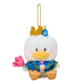 Sanrio 629529 Mascot Holder (Everyone's Protagonist) Peckle, Polyester for Ages 6 and Up