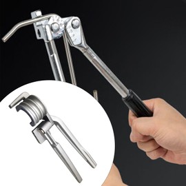 Milageto 180 Degree Tube Bender Manual Pipe Bending Tool Compact Tubing Bender for Brass Copper Tubes HVAC 6mm 8mm 10mm Installation