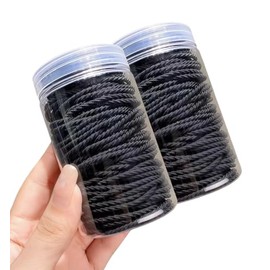100PCS Hair Rubber Bands for Thick or Thin Hair Elastic Cute Small Hair Ties for Baby Toddler Girls Kids Women No Damage No Snag Thread Hair Ties Bulk Ponytail Holders