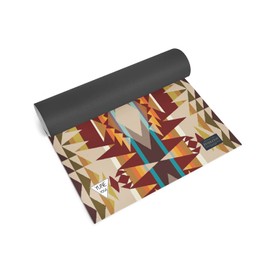 Pendleton x Yune Yoga 6mm PER Yoga Mat Premium All Purpose Exercise and Fitness Mat, Eco-Friendly, Extra Thick, Non-Slip, Anti-Tear (Crescent Butte)
