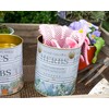 Set of 2 Potting Shed Round Metal Garden Storage Tin