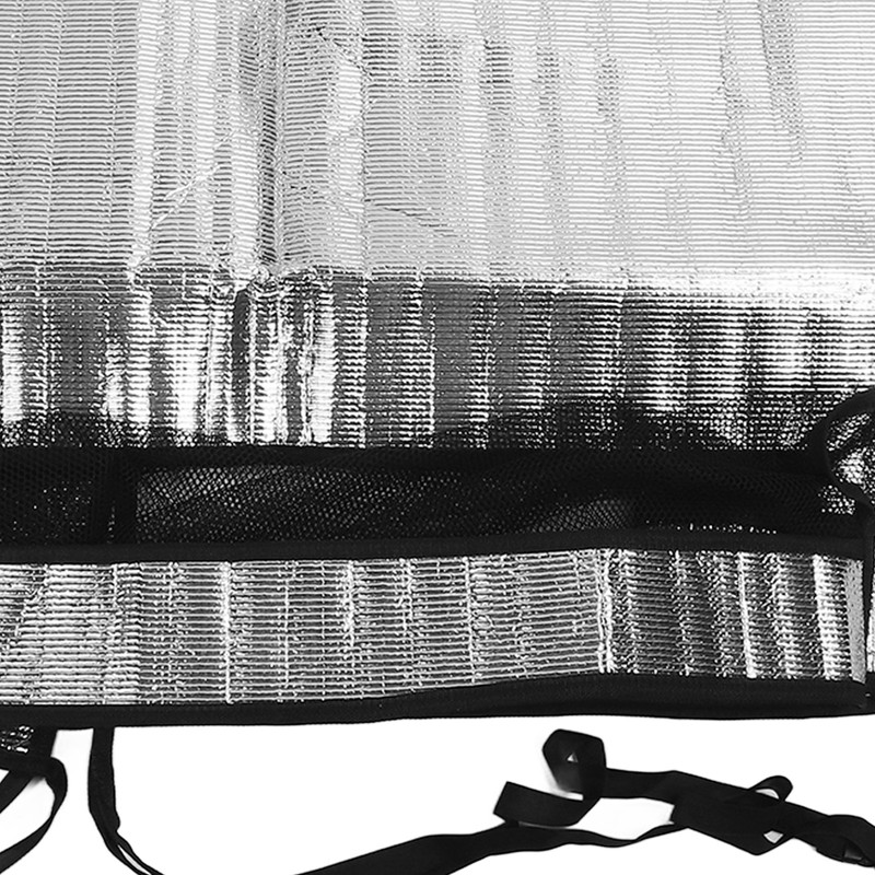 Silver AC Unit Cover Air Conditioner Unit Aluminum Foil Dustproof