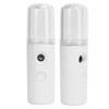2PCS Portable Nano Facial Mister Mini Facial Steamer USB Rechargeable