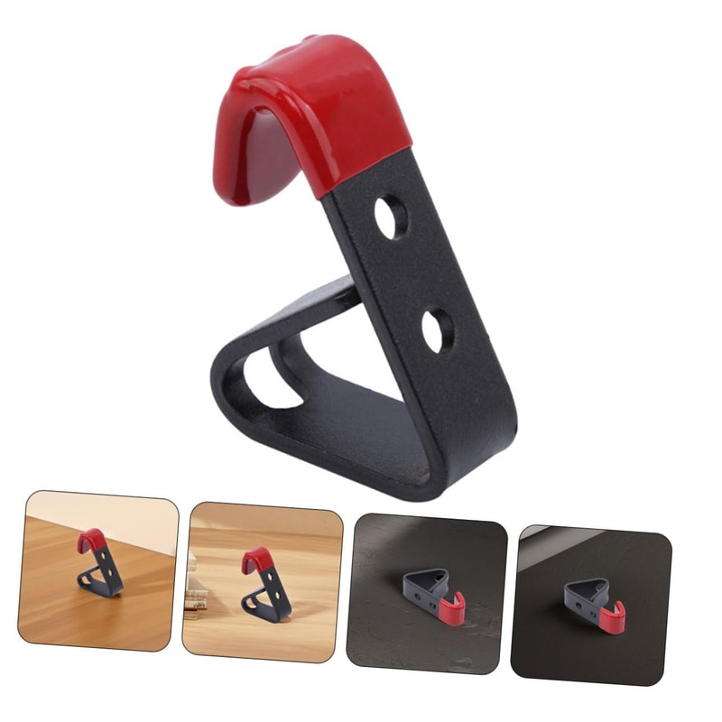 Operitacx 2pcs Wall Mounted Tire Wheel Rim Hanging Hooks Rim