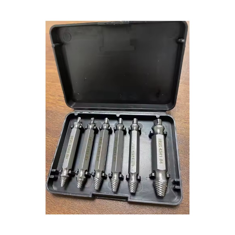 HSS Damaged Screw Extractor Set for Stripped & Broken Screws