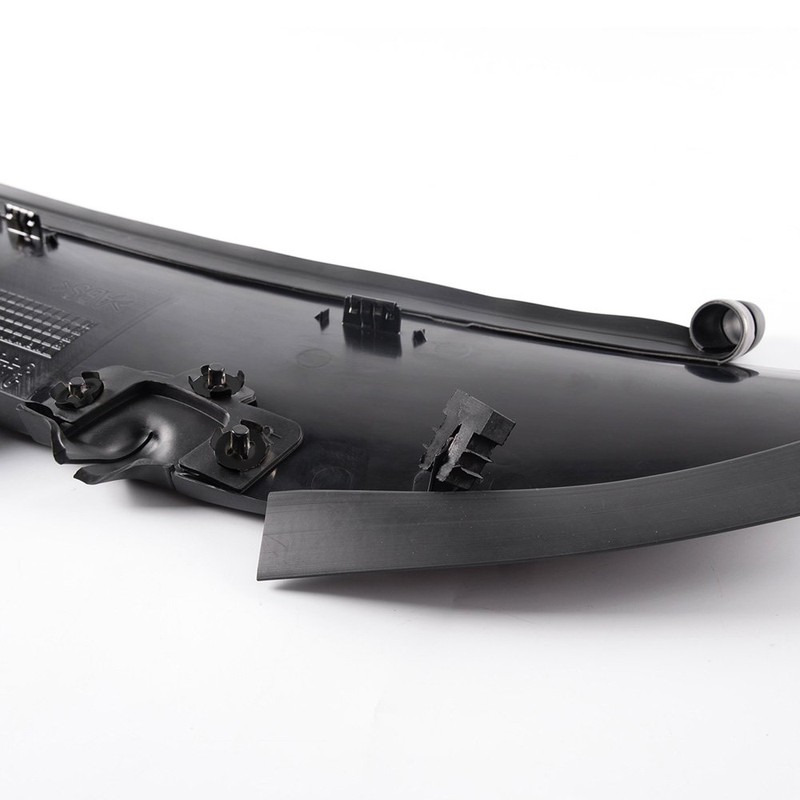 New 2-Piece Windshield Wiper Cowl Vent Grille Panel Hood Assembly