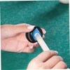 WHAMVOX 3pcs Snooker Pool Cue Chalk Holder Rubber Chalk Holders