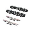 【426】 Z400FX サイドカバーエンブレム 1台分セット E1〜 Z400FX-EMBLEMSET Z400FX-EMBLEMSET