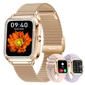 Colesma Smart Watch for Women (Answer/Make Calls),Waterproof Fitness Watches Womens Smartwatch for Android iOS,1.59" Touch Screen Bluetooth Smart Watch Woman with 180+ Dials Sleep Monitor Pedometer