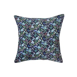 DDintex Floret LONDON Cushion Cover Fairy Tail Forest Navy 17.7 x 17.7 inches (45 x 45 cm) [Liberty Print]