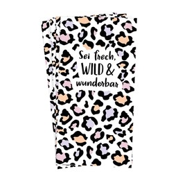 Graphic Workshop Handkerchiefs with Saying | Gift Idea | Pack of 10 | Be Chee