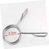 BIUDECO 5Pcs Spring Clamp Collars for Weightlifting Barbell Clip for