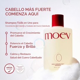 Moev Annurcatin™ Shampoo- 300ml | Annurca Apple Extract + Biotin - Helps with thinning hair symptoms
