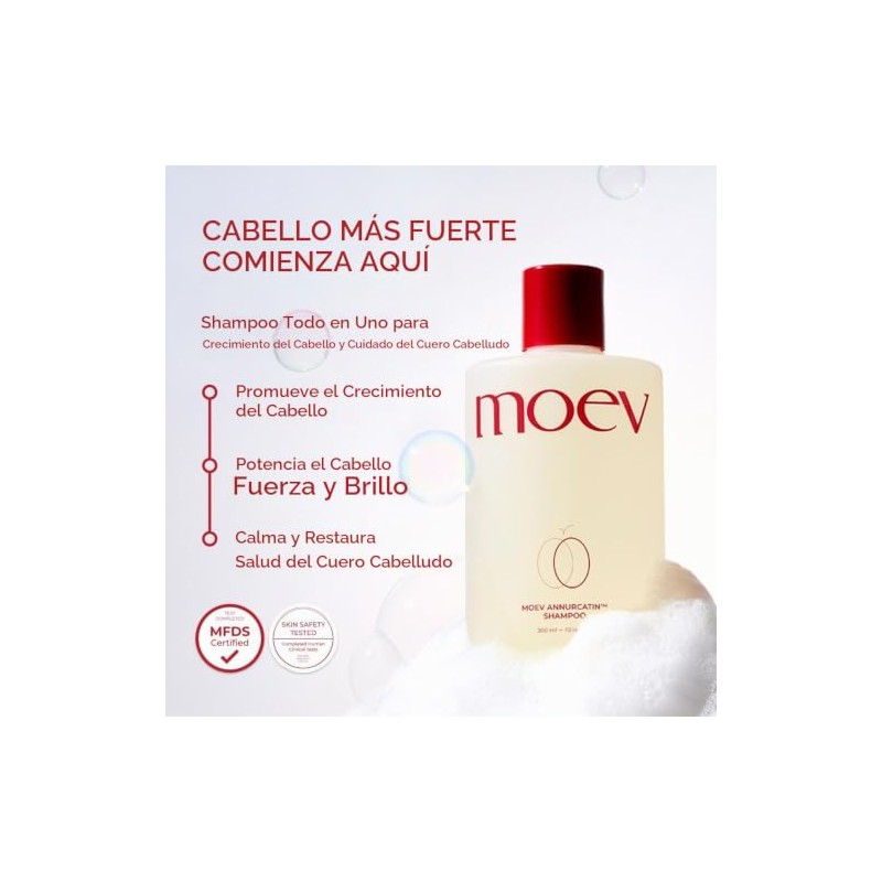 Moev Annurcatin™ Shampoo- 300ml | Annurca Apple Extract + Biotin