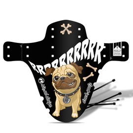 Riesel Design® Dirt: Sparrow Mudguard Children's Bicycle Front Splash Guard for Children Bicycle or Mountain Bike Mudguard 16-29 Inch for Boys and Girls (Mops)