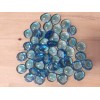 M LIGHT BLUE Glass Gems, Marbles, Pebbles, Mosaic Tiles