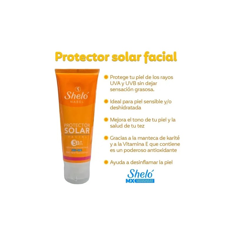 2 Kit Bloqueador Solar Rayos Uv & Protector Facial +