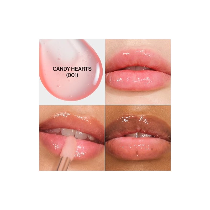 Gloss Revlon Super Lustrous Glimmer Lip Oil Tono Candy Hearts