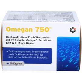 Omegan 750 Weichkapseln, 60 St
