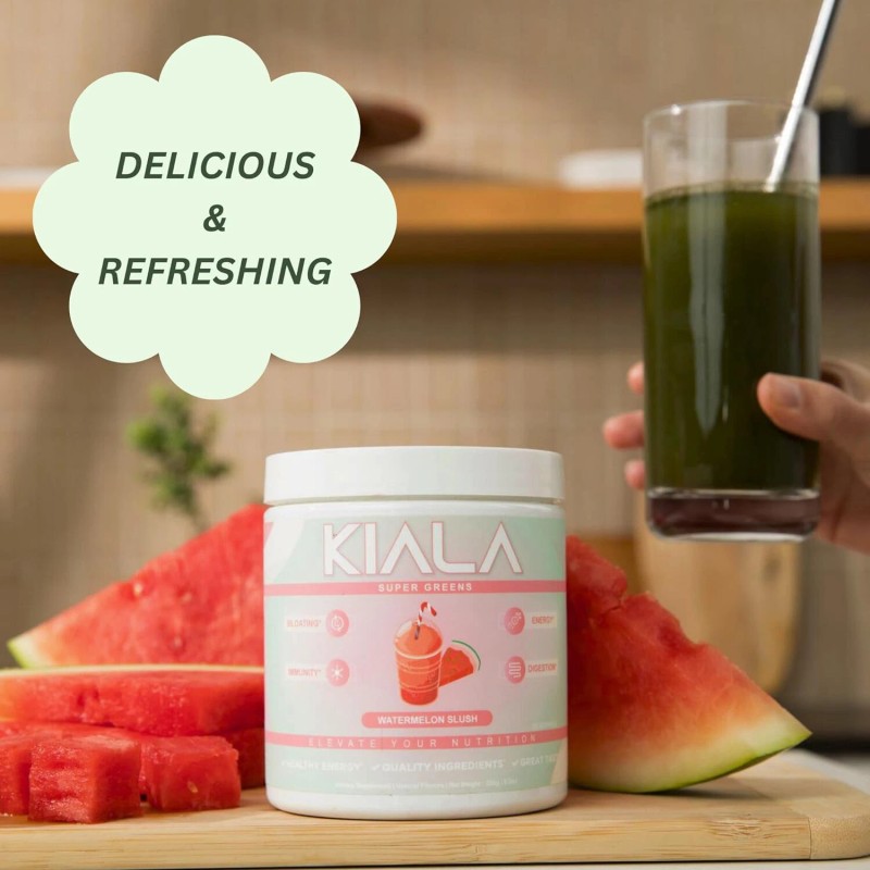 Kiala Super Green Powder - Promotes digestion, supports gut and