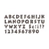 Trend Enterprises Venture Uppercase Ready Letters (93 Piece), 4", Zebra