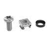 LMS Data M6 Cage Nuts Screws and Washers Set -Assortment