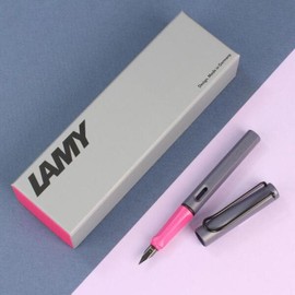 Artbox/Lamy Lamy Safari Fountain Pen Pink Cliff Free Engraving 2024 Limited Edition / 아트박스라미 라미 사파리 만년필 핑크클리프 무료각인 2024 한정판