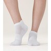 Breslatte 6pairs Ankle Socks for Women Men Breathable Mesh Low