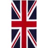 Union Jack Beach Towel, British Flag Bath Towel, 140cm-70cm, Large