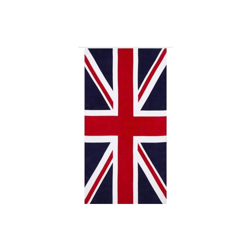 Union Jack Beach Towel, British Flag Bath Towel, 140cm-70cm, Large