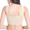 Dress Cici Apricot Front Cross Maternity Nursing Bra for Large