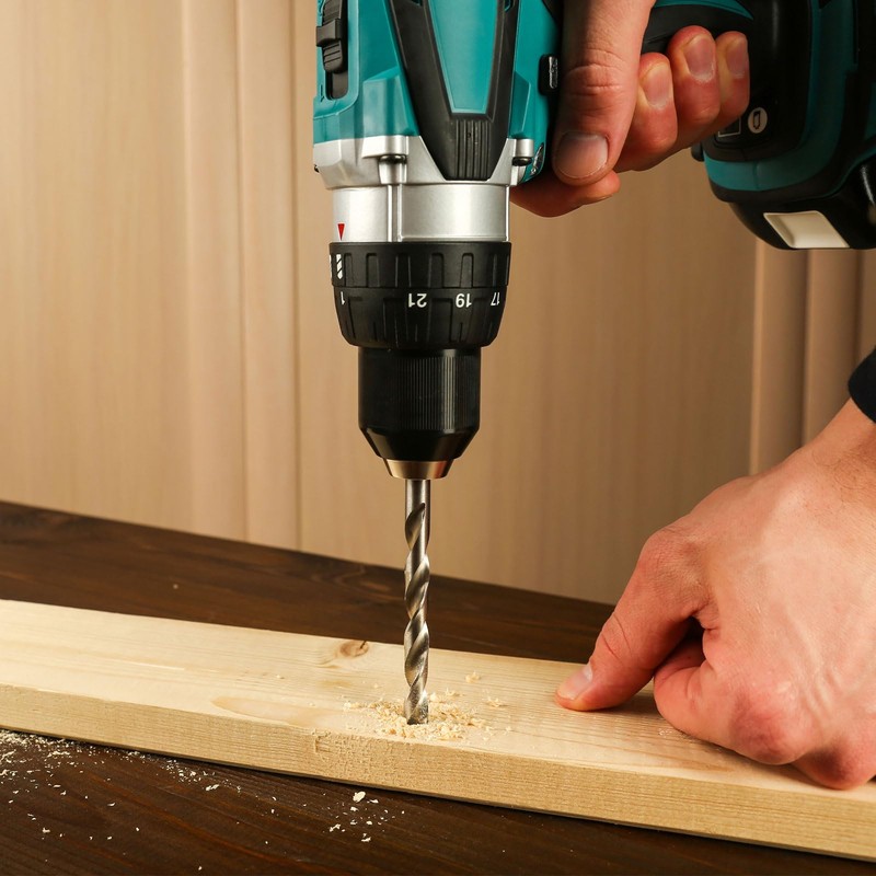 sourcing map Brad Point Drill Bits 7mm(9/32) Dia 1/4" Hex