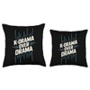 K-Drama Addict Korean Drama Oppa South Korea Throw Pillow