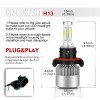 SHENKENUO For Jeep Gladiator 2020-2025 LED Headlight High/Low Beam Fog