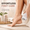 Electric Foot File for Callus Care – Rechargeable Dual-Roller Dead