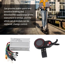 Controlador y Pantalla de Scooter Eléctrico, Kit de Controlador de Scooter Eléctrico de Frenado Sensible Protege el Circuito Interno Fácil Instalación para KUGOO M4