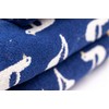 Lex's Linens Birds & Seagull Jacquard Blue Towel (1, Bath