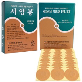 TANGDIAABBCC HlpiAMok KHT Korean Koryo Hand Therapy Seoam Seoambong Press Pellet #6-Gold (1)