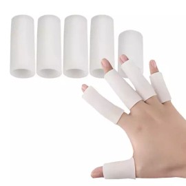 손가락 슬리브 코트 커버 실리콘 핑거 링 골무 보호대 장갑 5P Finger Sleeves Coat Cover Silicon Finger Ring Golmu Protective Gloves 5P