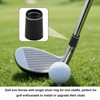 lasuroa 20pcs 370 Golf Tapered Ferrules, Black Golf Club Shaft
