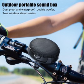 Portable Bluetooth Speaker for Bike, 2 Playback Modes Portable Waterproof Speaker with Car Mount, 8W 2200mAh HiFi Outdoor Stereo Speaker, for Outdoor ( Speaker)